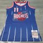 #11 Yao Ming Houston Rockets 2002-03 M&N Jersey (heat pressed)