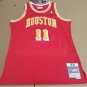 #11 Yao Ming Houston Rockets 2004-05 M&N jersey red (heat pressed)