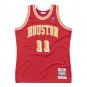 #11 Yao Ming Houston Rockets 2004-05 M&N jersey red (heat pressed)