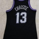 #13 Doug Christie Kings 2001-02 M&N jersey black (heat pressed)