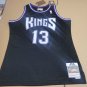 #13 Doug Christie Kings 2001-02 M&N jersey black (heat pressed)