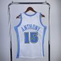 #15 Anthony Nuggets 2003 04 M&N jersey white (heat pressed)