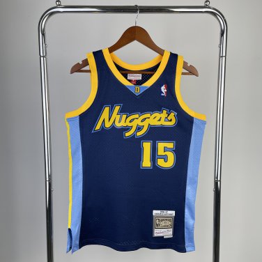 #15 Anthony Nuggets 2006-07 M&N jersey Navy (heat pressed)