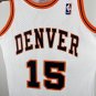 #15 Carmelo Anthony Nuggets 2006-07 M&N jersey white (heat pressed)