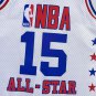 #15 Carter 2003 All star games jersey white (heat pressed)