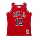 #15 Ron Artest Bulls 1999-00 M&N Jersey red (heat pressed)