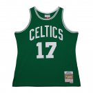#17 John Havlicek Boston Celtics Dark 1973-74 M&N Jersey green (heat pressed)