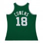 #18 Dave Cowens Boston Celtics Dark 1973-74 M&N Jersey green (heat pressed)