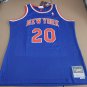 #20 Rolando Blackman  knicks M&N jersey blue (heat pressed)