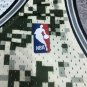 #21 Duncan Spurs 2013 14 M&N jersey camo (heat pressed)