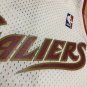 #23 James Cavaliers 2003-04 M&N heat pressed jersey white