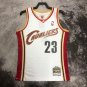 #23 James Cavaliers 2003-04 M&N heat pressed jersey white