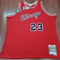 #23 Jordan Bulls 1984-85 M&N jersey red (heat pressed)