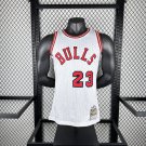 #23 Jordan Bulls 1984-85 M&N jersey white (heat pressed)