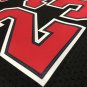 #23 Jordan Bulls 1997-98 M&N heat pressed jersey black