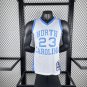 #23 Jordan North Carolina M&N jersey white (heat pressed)