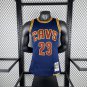 #23 Lebron James Cleveland Cavaliers 2015-16 M&N jersey navy (heat pressed)