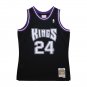 #24 Bobby Jackson Kings 2001-02 M&N jersey black (heat pressed)
