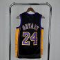 #24 Kobe Bryant Lakers 2009-10 M&N jersey black (heat pressed)