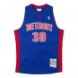 #30  Rasheed Wallace Detroit Pistons 2003-04 M&N jersey blue (heat pressed&iuml;&frac14;�