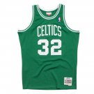 #32 Kevin McHale Boston Celtics 1985-86 M&N jersey green (heat pressed)