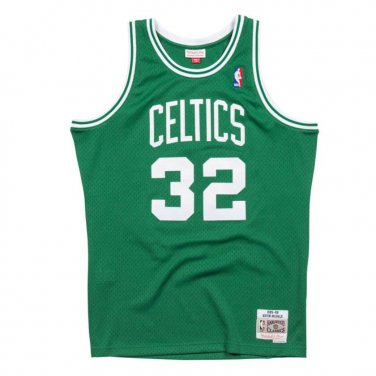 #32 Kevin McHale Boston Celtics 1985-86 M&N jersey green (heat pressed)