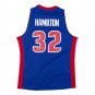 #32 Richard Hamilton Detroit Pistons 2003-04 M&N jersey blue (heat pressed)