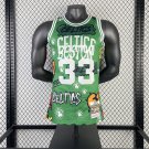 #33 Bird Celtics 1985-86 M&N jersey camouflage (heat pressed)
