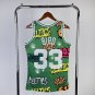 #33 Bird Celtics 1985-86 M&N jersey camouflage (heat pressed)
