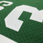 #33 Larry Bird 1985-86 M&N heat pressed jersey green