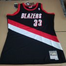 #33 Scottie Pippen Blazers 1999-00 M&N jersey black (heat pressed)