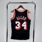 #34 Allen Miami Heat 2013-14 M&N retro jersey black (heat pressed)