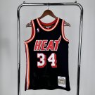 #34 Allen Miami Heat 2013-14 M&N retro jersey black (heat pressed)