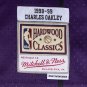 #34 Charles Oakley Raptors 1998-99 M&N jersey purple (heat pressed)