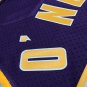 #34 O'neal 1999-00 M&N heat pressed jersey purple