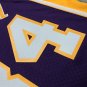 #34 O'neal 1999-00 M&N heat pressed jersey purple