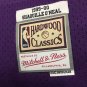 #34 O'neal 1999-00 M&N heat pressed jersey purple