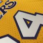 #34 O'neal 1999-00 M&N heat pressed jersey yellow