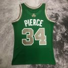 #34 Pierce Celtics 2007-08 M&N heat pressed jersey green