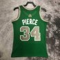 #34 Pierce Celtics 2007-08 M&N heat pressed jersey green