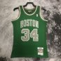 #34 Pierce Celtics 2007-08 M&N heat pressed jersey green