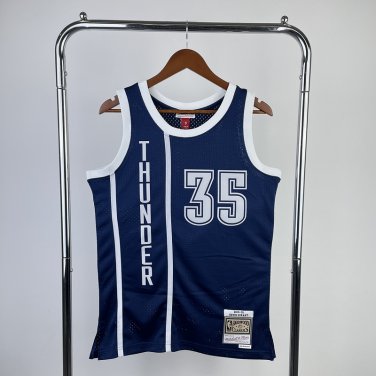 #35 Durant OKC 2015-16 M&N jersey blue (heat pressed)