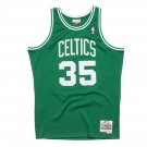#35 Reggie Lewis Boston Celtics 1987-88 M&N Jersey green (heat pressed)