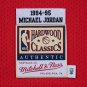 #45 Michael Jordan Bulls 1994-95 M&N jersey red (heat pressed)
