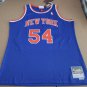 #54 Charles Smith Knicks 1992-93 M&N jersey blue (heat pressed)