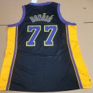 #77 Doncic Lakers M&N jersey black (heat pressed)
