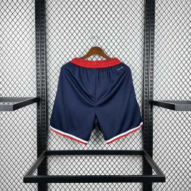 25 season Clippers blue shorts