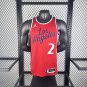 25 season Clippers limited edition Red No. 2 Leonard