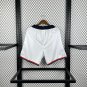 25 season Clippers white shorts