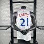 25th season 76ers City Edition No. 21 Embiid